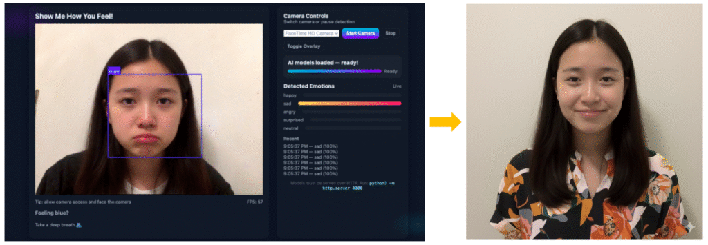 An image shows a smiling and natural-look profile photo is created from a screenshot of a picture using Nano Banana